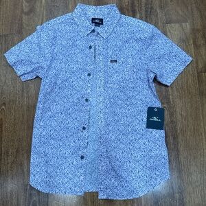 O'Neill Men's Blue Floral Casual Shirt
